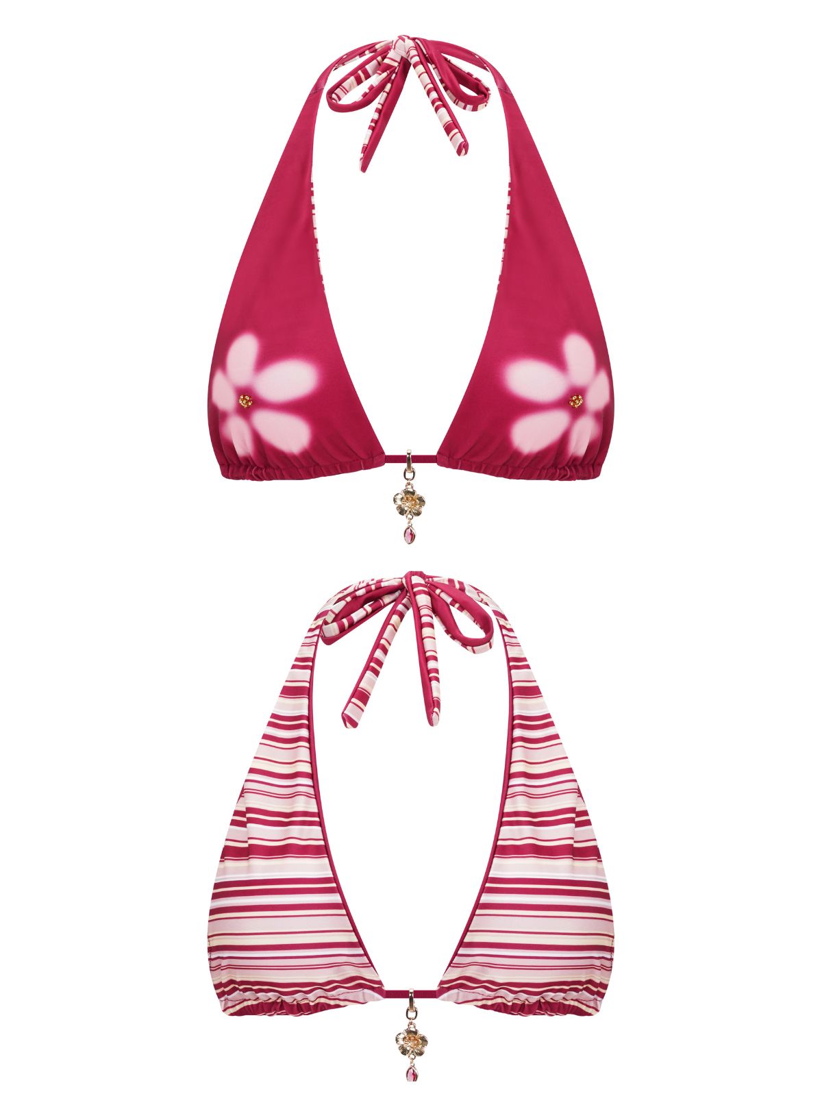 Zadee Top / Petalberry Stripe