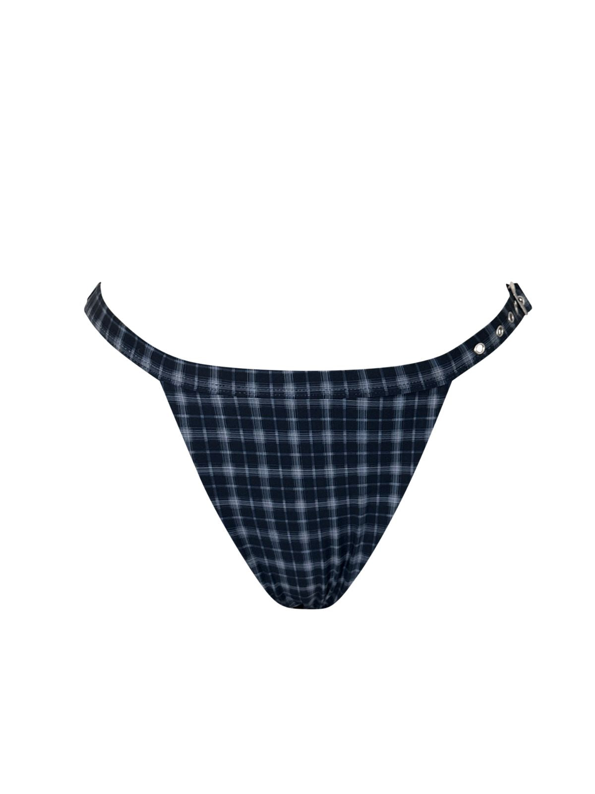 Kaycee Bottom / Indigo Plaid (Pre-order: shipping from 15th July)