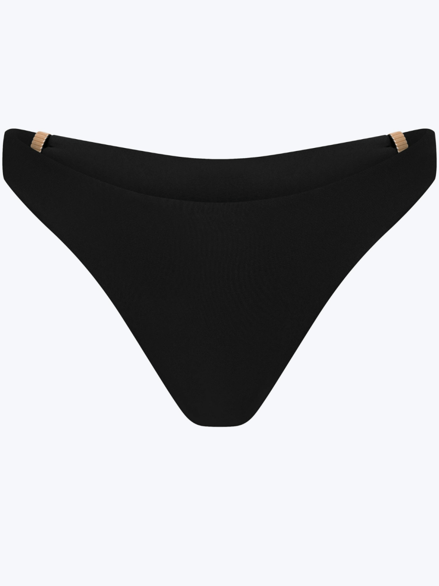 Kamira Bottom / Onyx Satin - Kotomi Swim