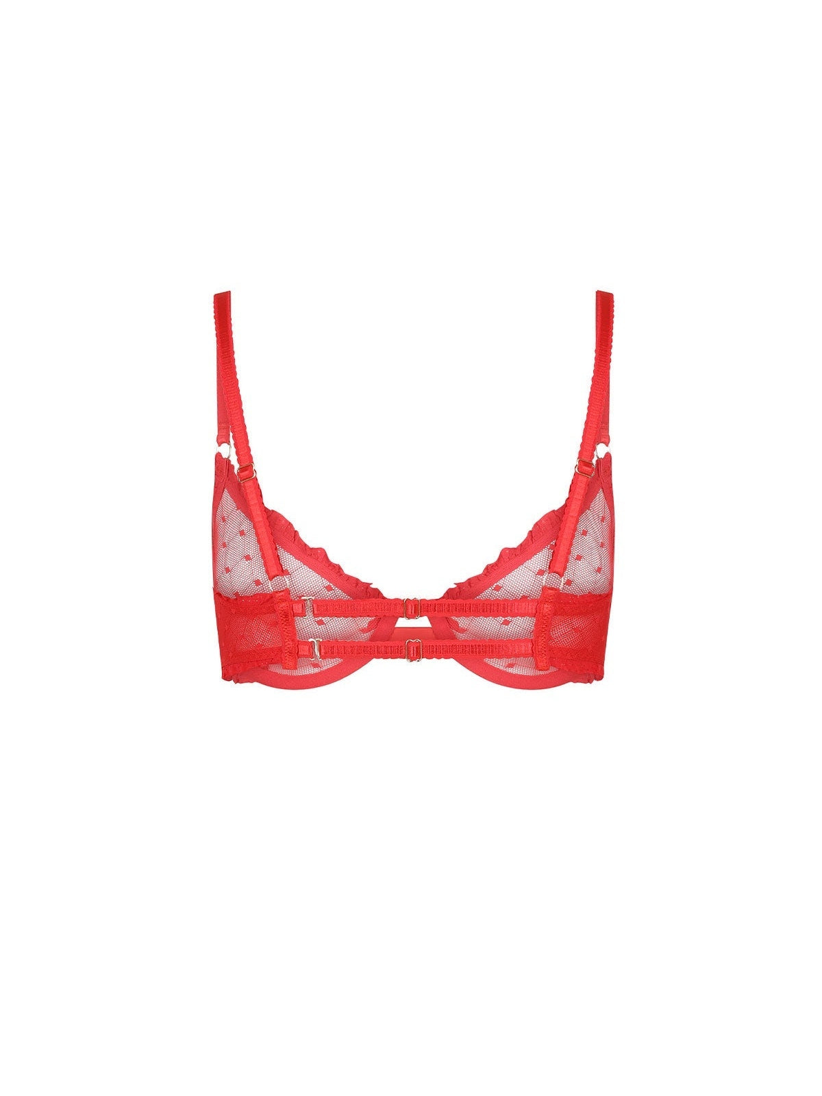 Faith Demi Bra / Red - Kotomi Intimates