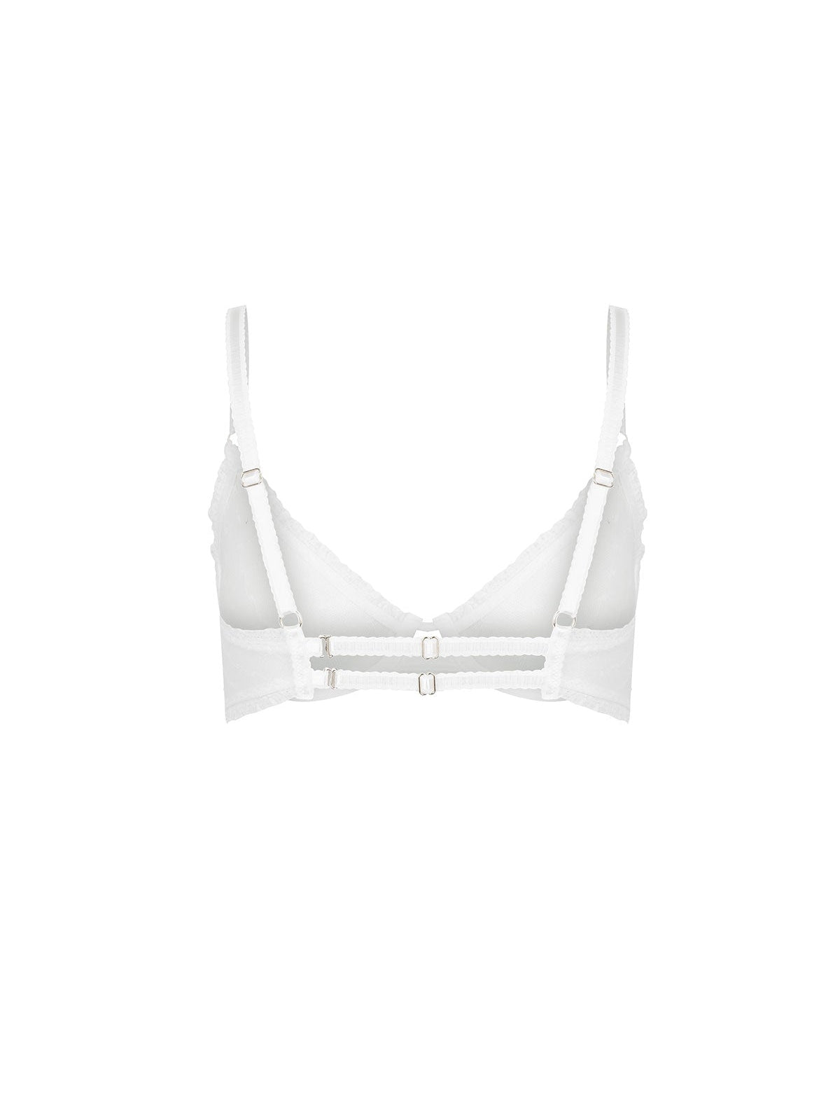 Faith Demi Bra / White - Kotomi Intimates