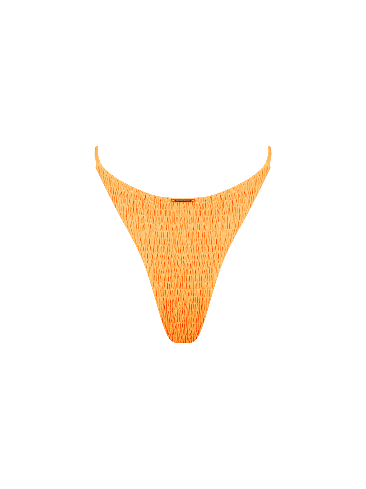Livia Bottom / Orange Smocked - Kotomi Swim