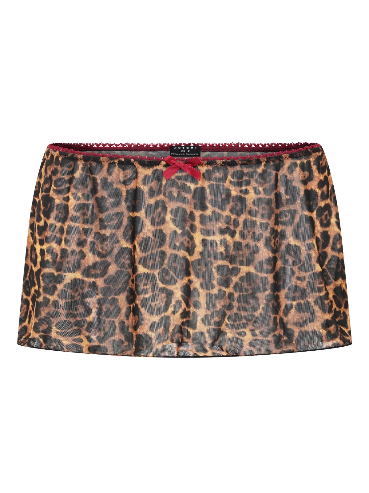 Maya Skirt / Leopard