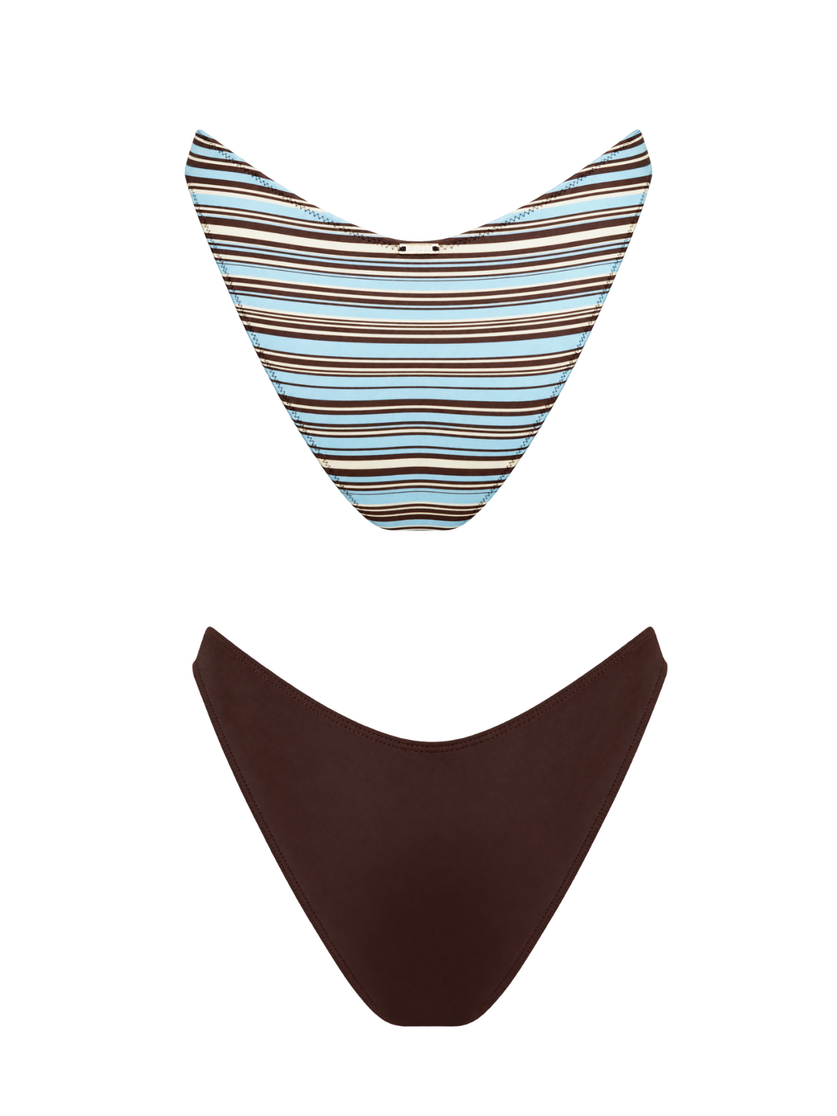 Marli Bottom / Blueberry Stripe