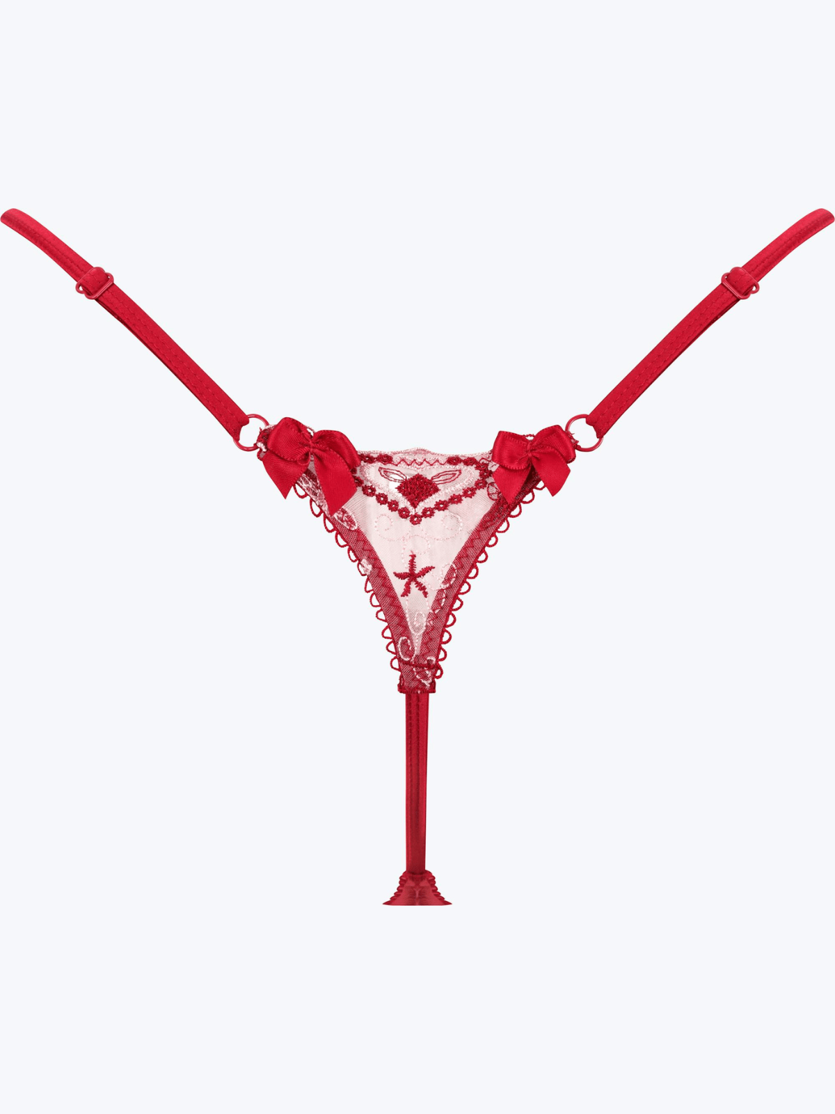 Sora Garter Set / Red