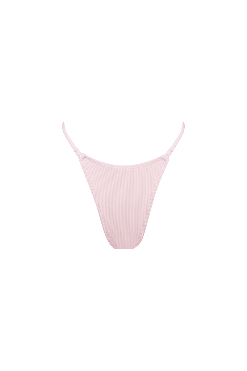 Ollie Bottom / Light Pink Rib - Kotomi Swim