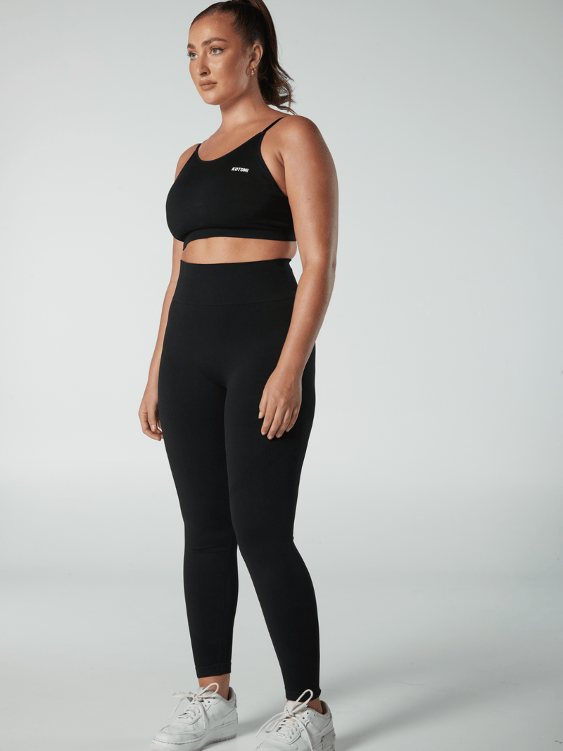 Verve Sports Bra / Black - Kotomi Active
